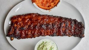Best BBQ ribs in Chicago, award-winning hickory-smoked baby back ribs at Carson’s