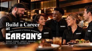 Carson's Ribs Career and Job