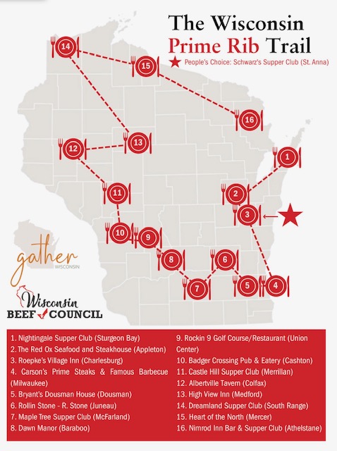 Prime Rib Trail 2026 Carson's Milwaukee